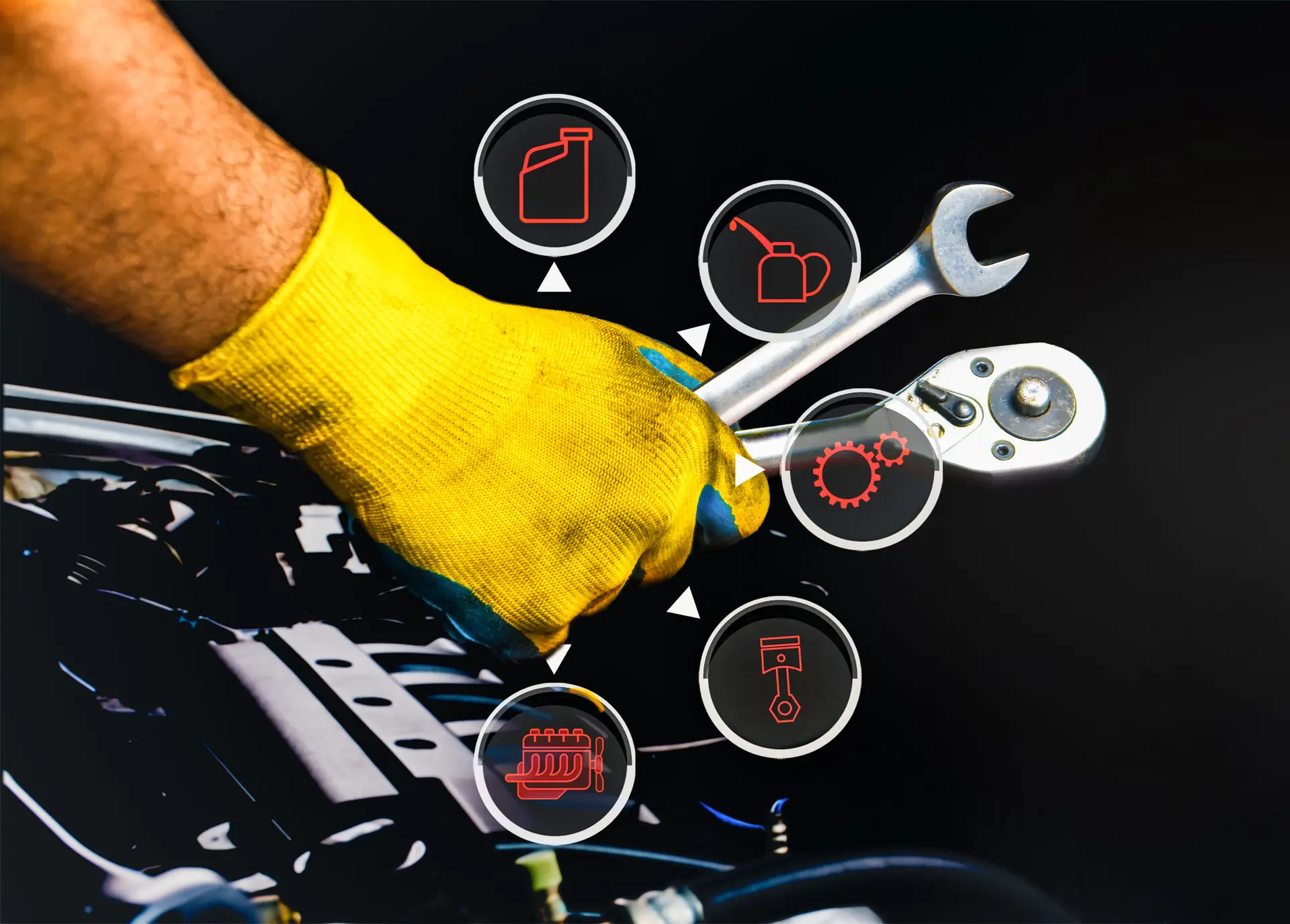 меню Auto-Olimp автосервіс Лодзь Балути